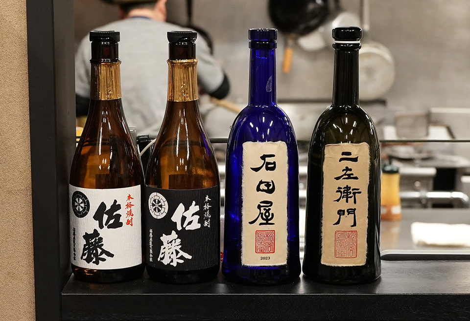 お酒も取り揃えております